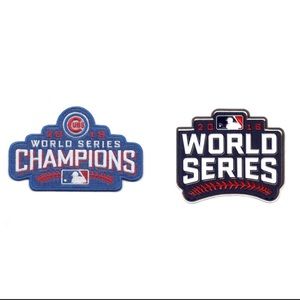 Chicago Cubs 2016 World Series Patch Collection